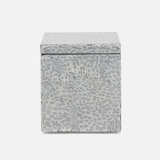 CALLAS, Silver/White, Canister, Square Straight, Lacquered Eggshell.