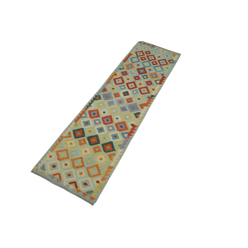 Kenadee Wool Geometric Rug