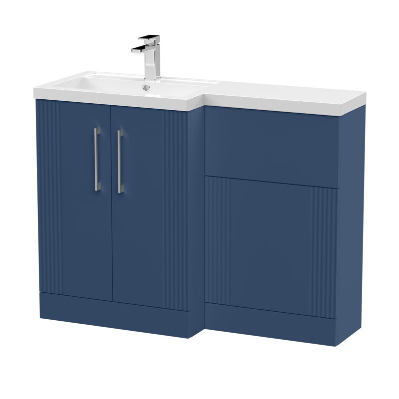 Deco 1105 mm Bathroom Vanity, Satin Blue