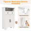 Garde-manger 41,3 po avec 2 tiroirs, garde-manger avec 2 portes et tablettes réglables-306390737