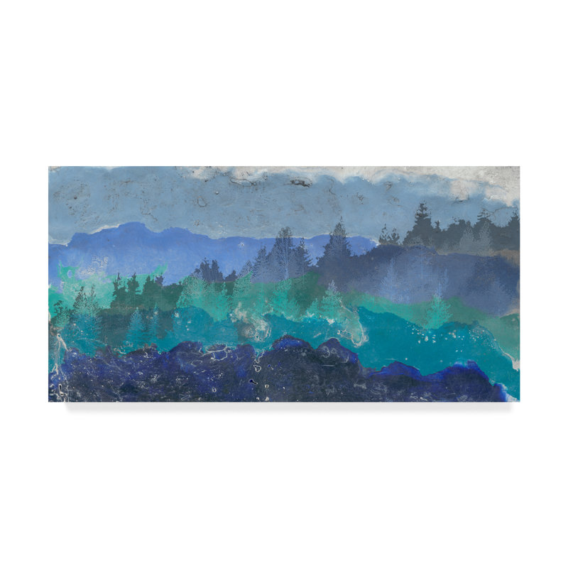 Appalachian Trail I by Alicia Ludwig - Painting on Canvas, 61cm H x 91cm W, Wrapped Canvas
