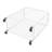 Mesh Hamper Laundry Basket Cart With Wheels-1986013171