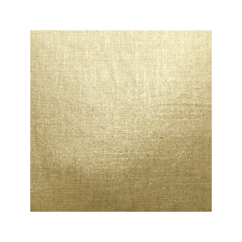 Tuscany Linen Lumbar Pillow, Gold Metallic
