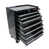 7 Drawers - Black
