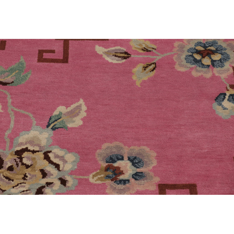 Art Deco Handmade Wool Area Rug