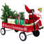 Lighted And Musical Santa Claus Merry Christmas Wagon Decoration - 20"