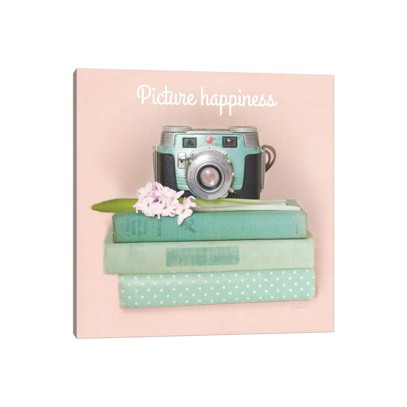 Love Office III: Picture Happiness by Sue Schlabach - Wrapped Canvas Painting, 45.72 cm H x 45.72 cm W x 3.175 cm D