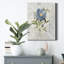 «Blue Linen Peony» par Carol Robinson, impression sur toile tendue-86281789