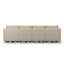 Colusa Faux Leather L-Shaped Sectional Sofa-1127895378