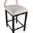 Conrad Letcher Linen Textured Fabric Counter Stool-1357421419