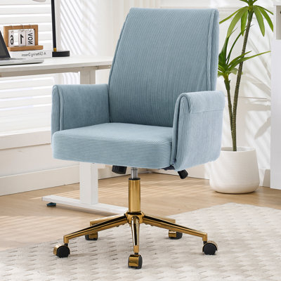Chaise de bureau ergonomique à dossier moyen