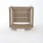 HDPE Outdoor Garden Armchairs with Backrest, Modernist Design, Eco-Friendly and Durable Seating Solution-208248628