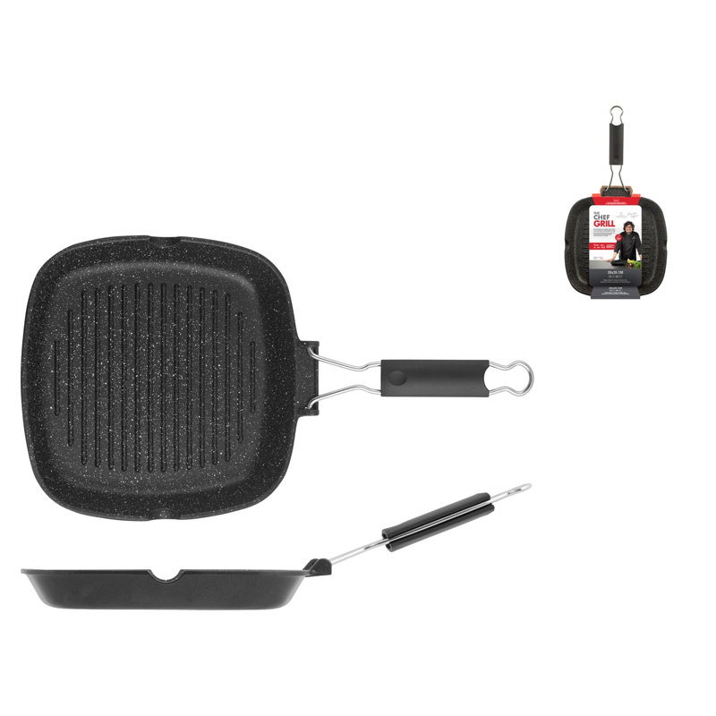Cast Iron Grill Pan / Griddle Set