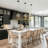1-Light Single Modern Dome Pendant Light with Mercury Glass（1-Set)