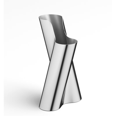 LITUUS Vase, Medium, in stainless steel