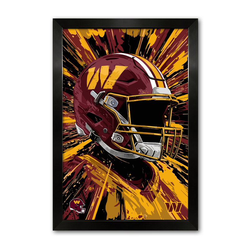Casque Hyper des Buccaneers de Tampa Bay (NFL) - Impression encadrée 14" x 20", NFL Tampa Bay Buccaneers