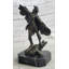 Statue amérindienne danseuse de chaman en bronze