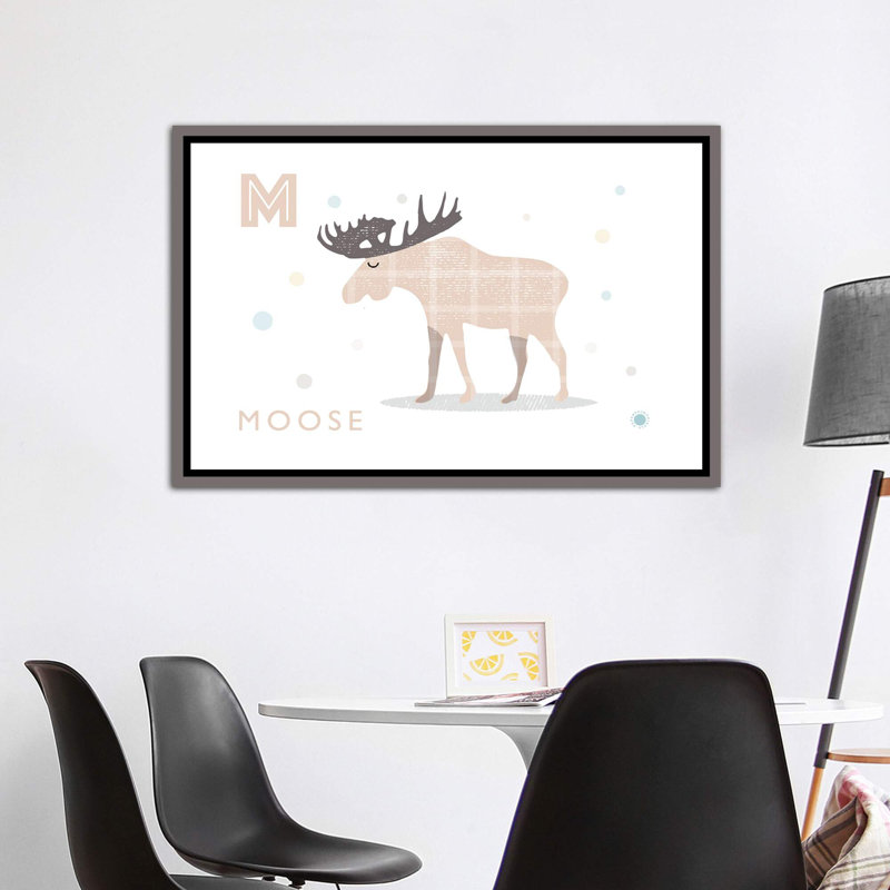 Orignal - impression d'art graphique, Toile avec cadre gris, H 40 po x l 60 po x 1,5 po, Pas de tapis