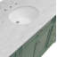 Ensemble simple meuble-lavabo Meriline 60 po avec armoire vert sauge et comptoir en marbre de Carrare-1892729882-1942396711