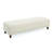 Comfortable Ottoman, White