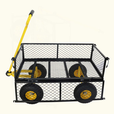 Wagon Cart Garden Cart Trucks Make It Easier To Transport Firewood