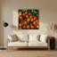 Art mural en métal «Fruit Mandarin Green»-148773818