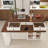 53.14'' Extendable Kitchen Island Set-828722808