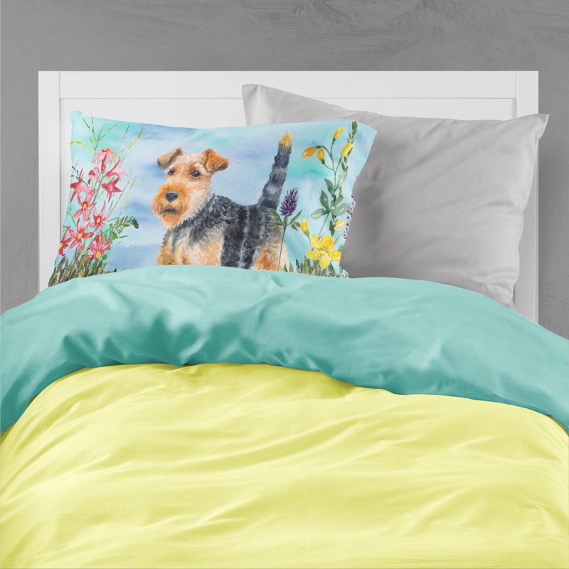 Taie d’oreiller spring, Terrier gallois