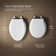 Cachet® Recycled ReadyLatch® Quiet-Close™ Round-Front Toilet Seat