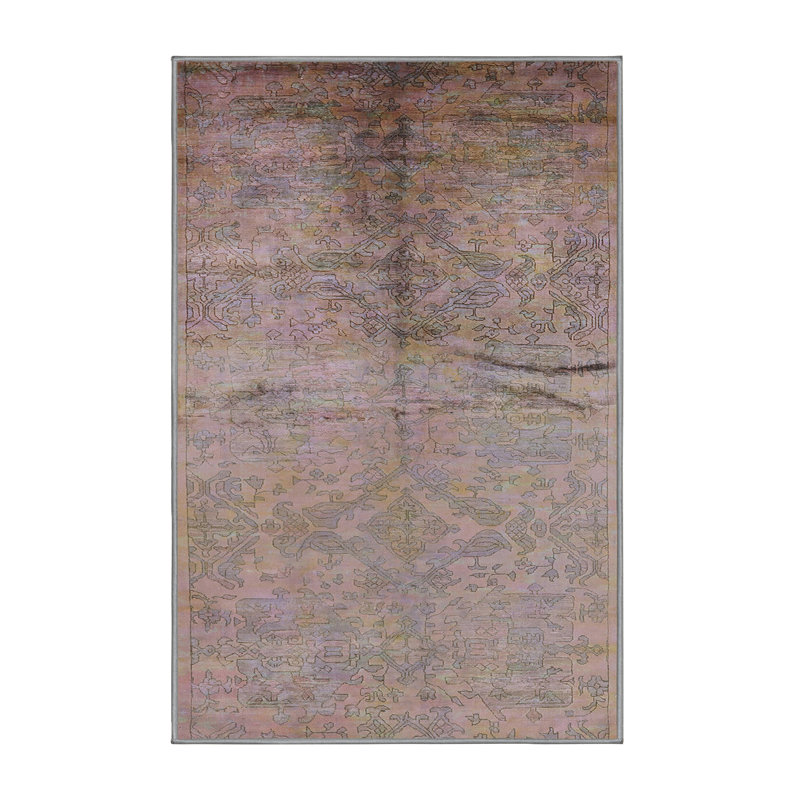 Tapis oriental beige, Rectangle 4 pi x 6 pi
