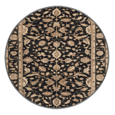 Tapis persan gris lavable à la machine