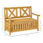 Banc de rangement en bois Kerveen-1724242203