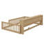 Lit en bois avec armoires de rangement et ports USB pratiques-716467847