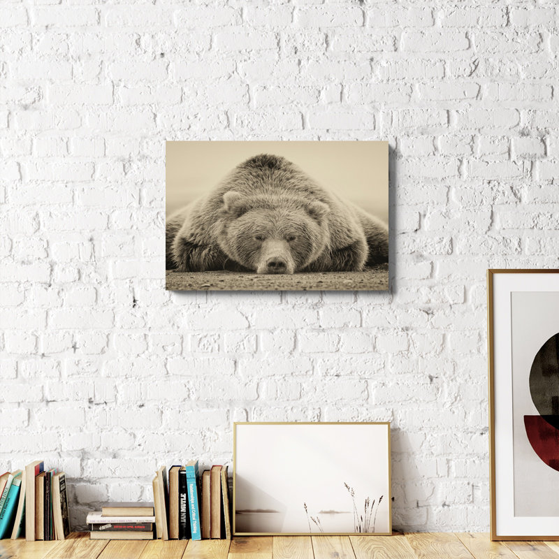 «Hackworth Deep Sleep» par PHBurchett - photographie sur toile, H 32 po x l 48 po, Cadre flottant, Noir