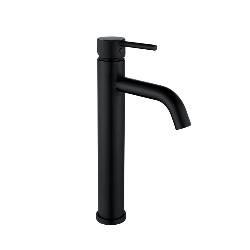 Vessel Sink Faucet Single Handle Bathroom Faucet, Matte Black