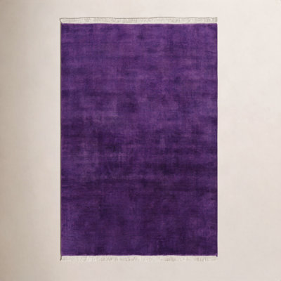 Clio Hand-Woven Cream Wool Rug