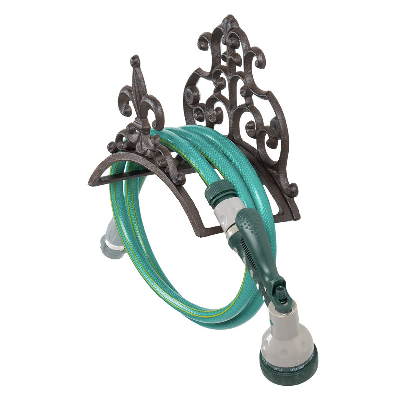 Iron Garden Decorative Water Hose Holder