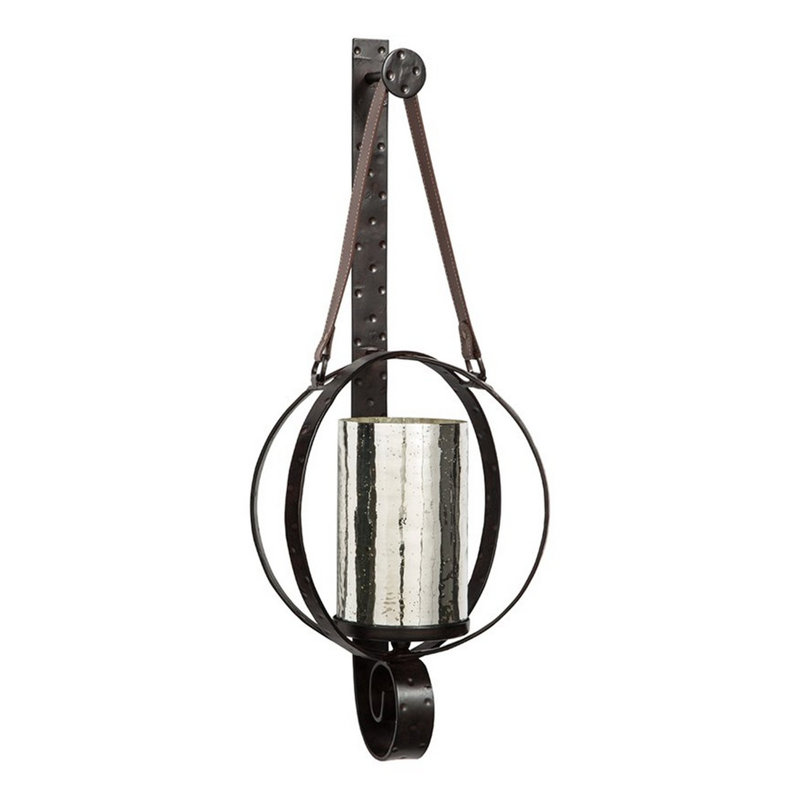 28'' H Glass Wall Wall Sconce