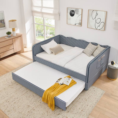 Full‑Size Daybed (Dark Blue)