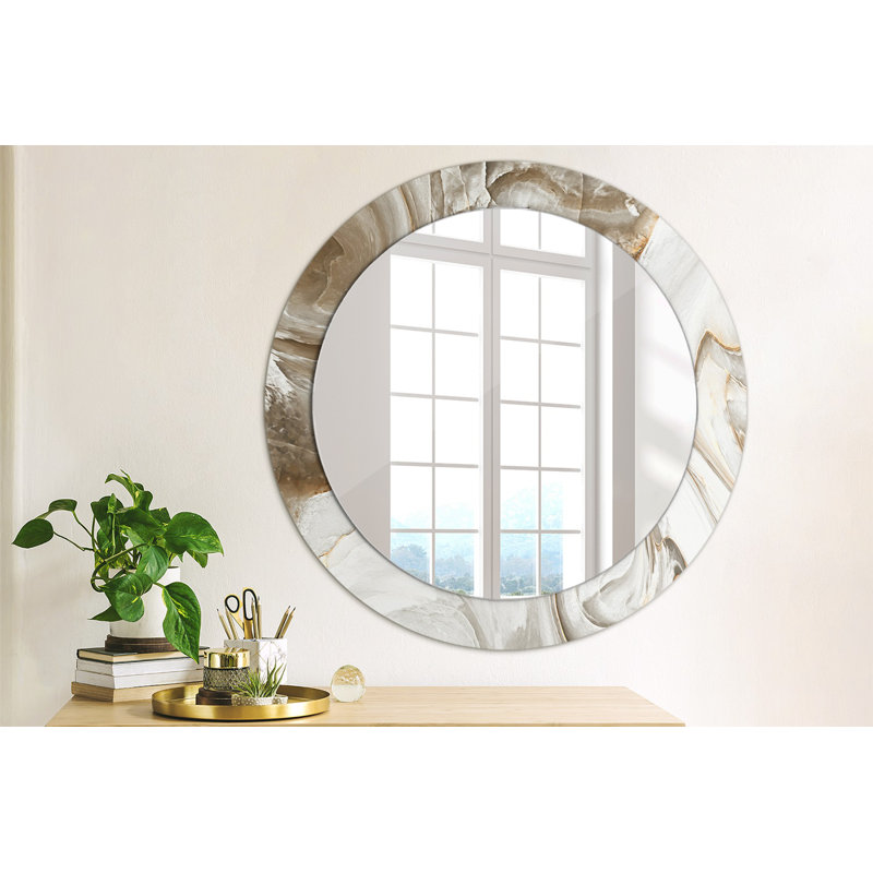 Huldar Glass Flat Wall Mirror