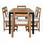 Ensemble 7 pièces de table et chaises de patio-1572486071