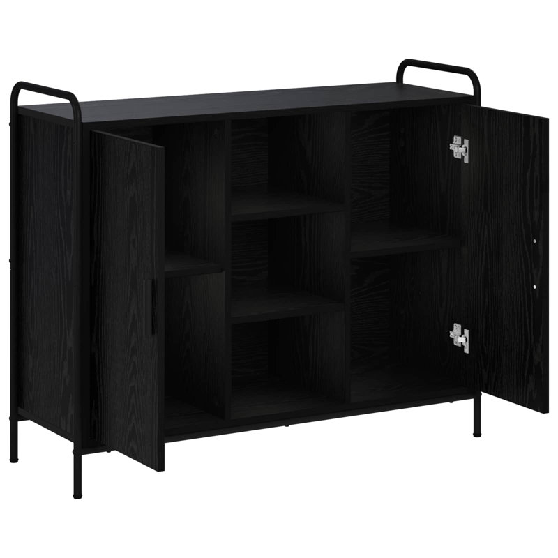 98.5cm Sideboard, Black Oak