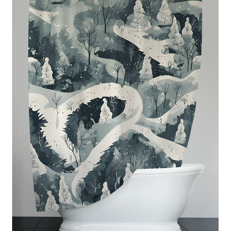 Rideau de douche Ravius, L 70 po x L 72 po