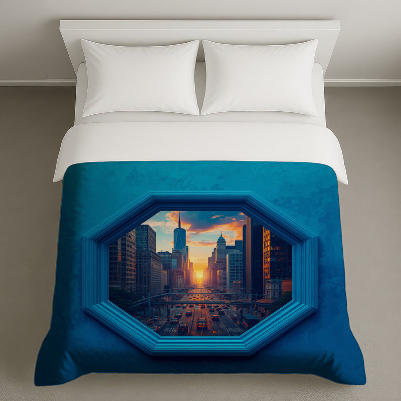 Housses de couette New York City Skyline, Lit simple