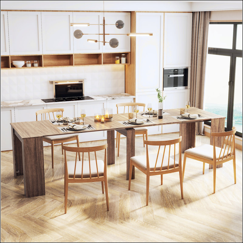 Console multifonctionnelle extensible, Brun