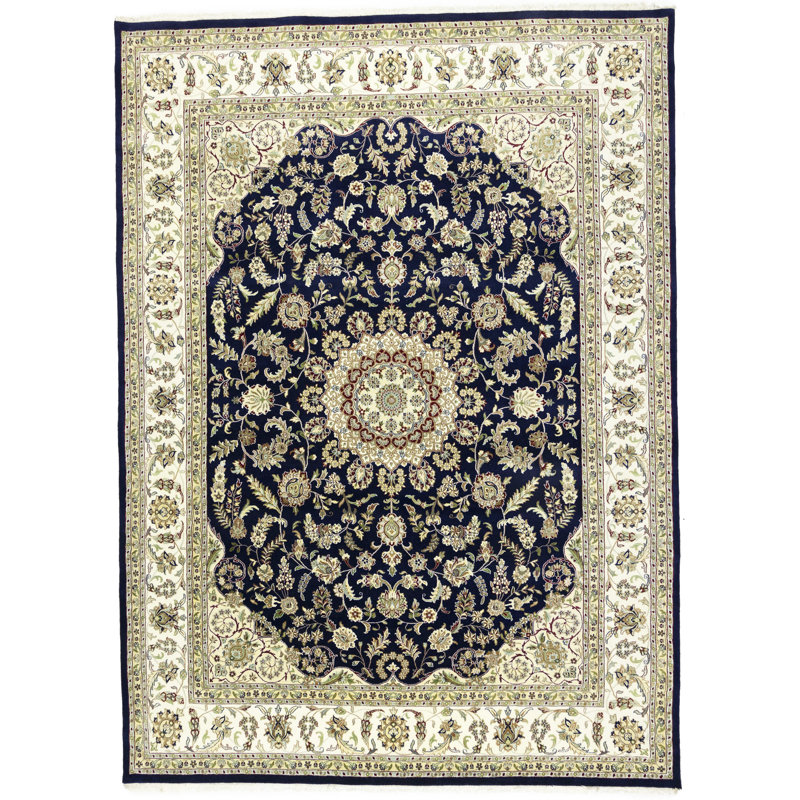 Tapis bleu Indo-Nain