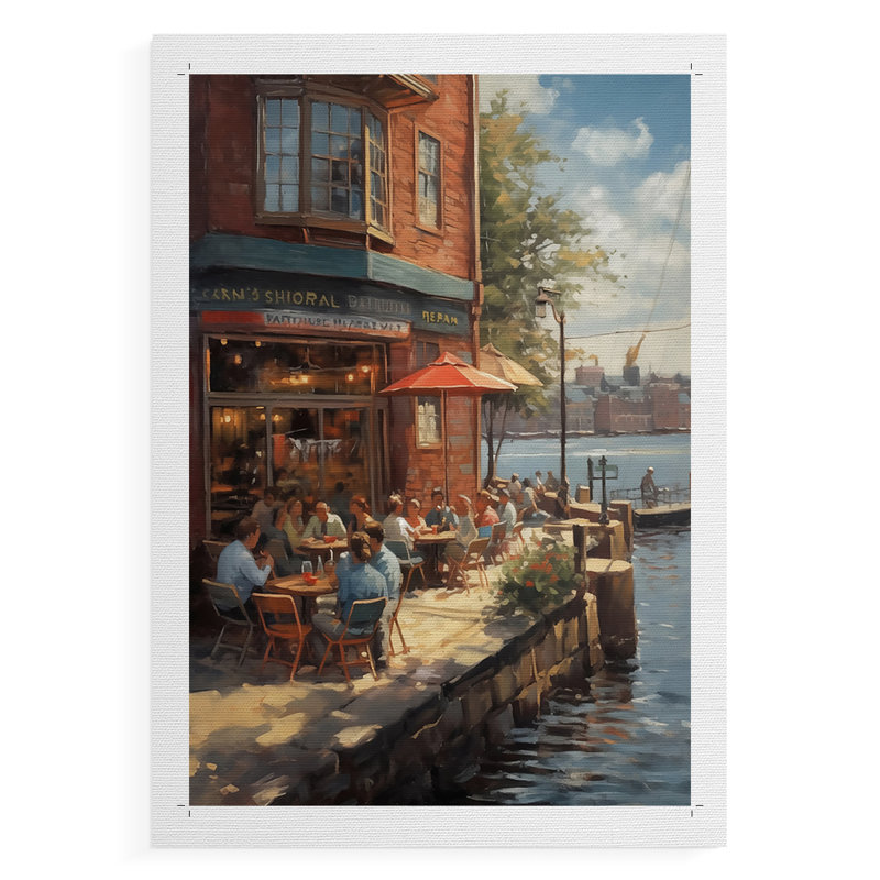 NAUTICAL Series DC XXVII - Impression sur toile seulement - NON CADRE, H 48 po x l 32 po