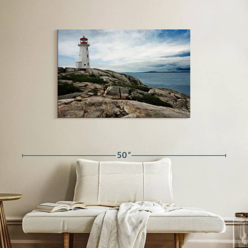 Phare Lilie à Peggy's Cove, H 26 po x l 39 po