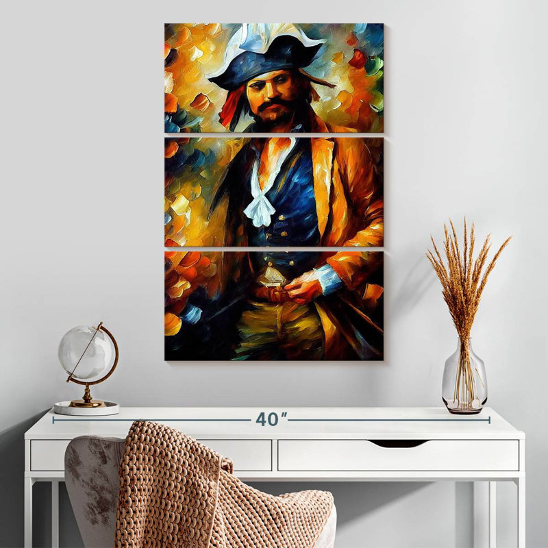 Ashelle The Pirate, 32" H x 20" W