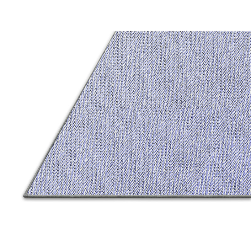 Tapis bleu ciel à motif Hoyos, Rectangle 5 pi x 7 pi